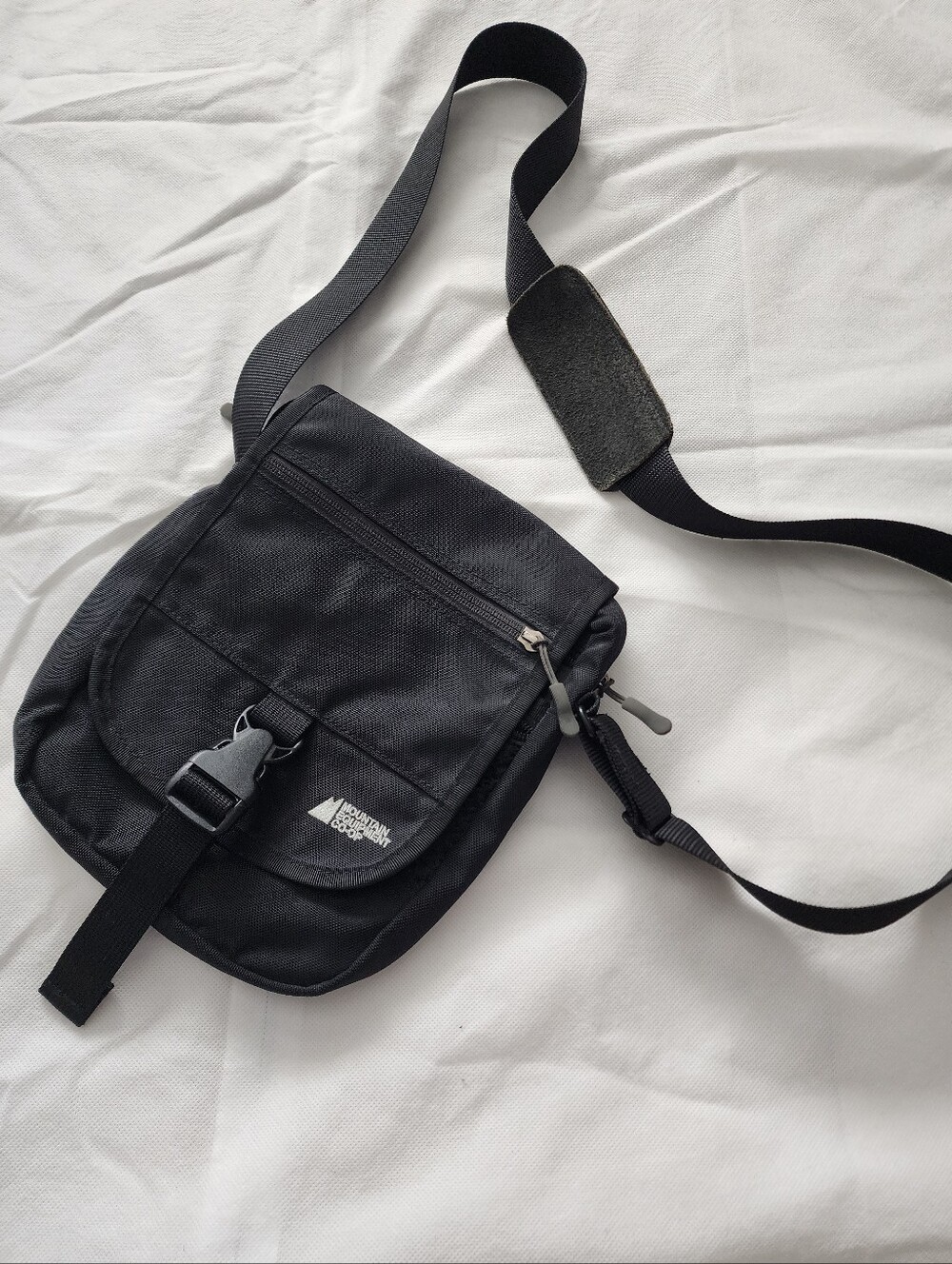 MEC Black Messenger Crossbody Bag
